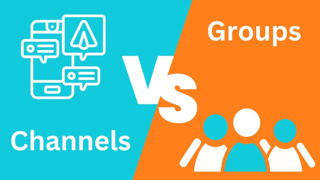 Telegram Channels vs Groups