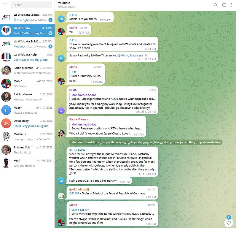 Telegram Groups